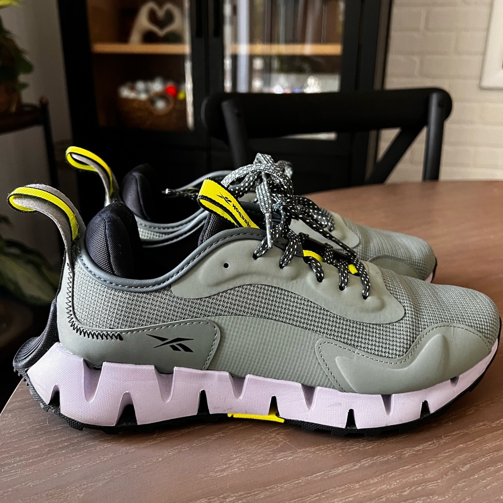 Reebok Zig Dynamica "Green/Black/Volt" Women's Running Shoe